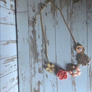 Beautiful flower necklace